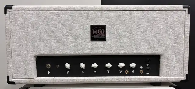 MA Custom (Marshall JCM800 hotrodded) 50W Guitar Amp + Cab in Amps & Pedals in Markham / York Region - Image 4