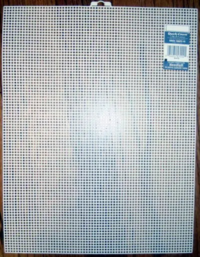 2 New Quick Count 7 Mesh Canvas 10.5 x 13.5 inches - $8 each, View more