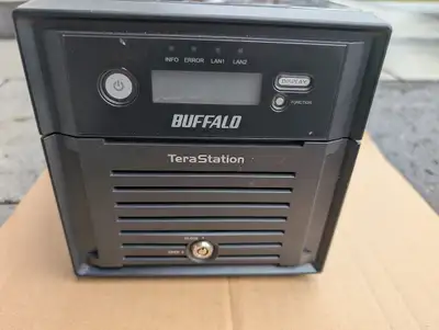 Buffalo TeraStation NAS with two 3TB HDDs, View more