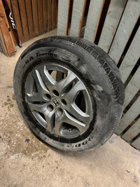 16.5 inch rim tires with rims (2 tires)