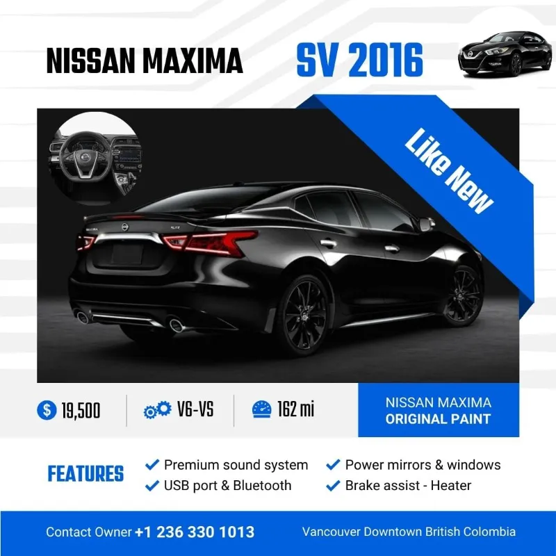 Nissan Maxima 2016