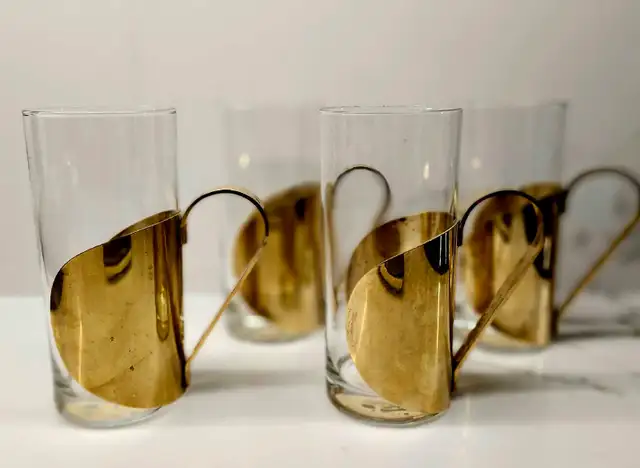 Set of 4 Vintage Danish Scanmalay Hot Toddy glasses63347538862721124