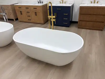 Solid stone bathtub, View more