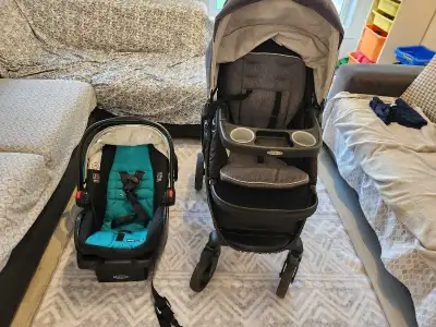 3-in-1 Baby Stroller and Infant Car Seat Combo, View more