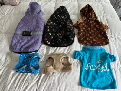 Dog Clothing Lot, lots of Brand New items also some used items , View more