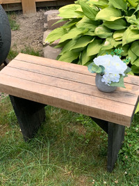 Rustic solid wood Bench