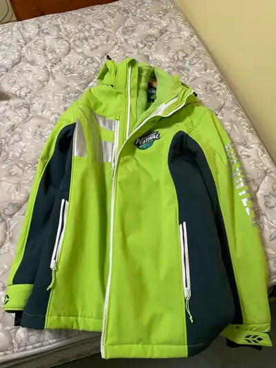 Green Winter Jacket Available, View more