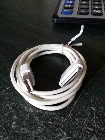 APPLE CHARGING CORD - 45" LONG, View more