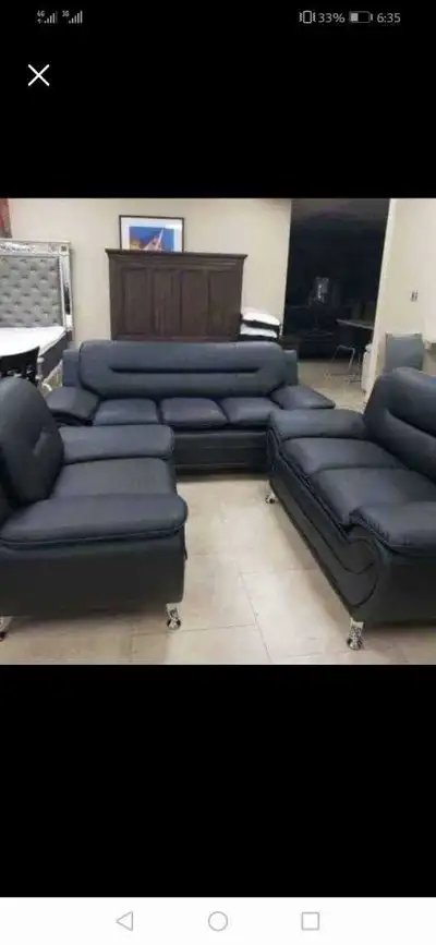 Brand New lather sofa available in different colors , View more