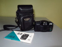 Canon Snappy LXII 35mm Film Camera with Pouch + Manual