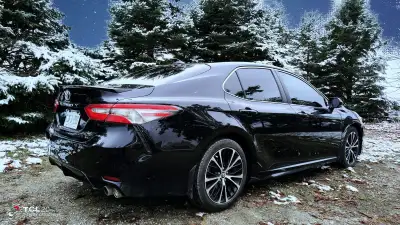 2018 Toyota Camry absolutely the most reliable vehicle I’ve ever owned!!!! Has winter tires and rims...