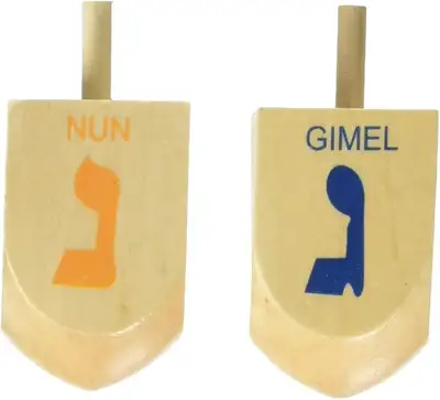 Wooden Chanukah Dreidel For Sale, View more