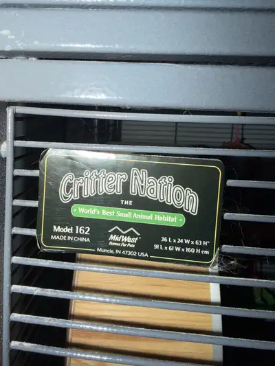 Midwest Double Deluxe Critter Nation Grey Quartz , View more