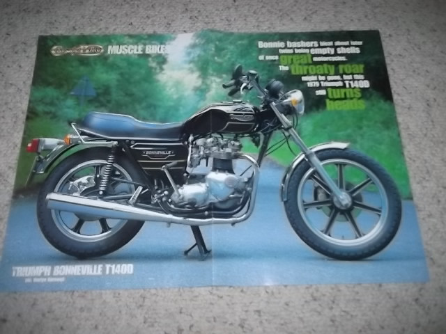 1979 Triumph Bonneville T140D  Picture in Other in City of Toronto