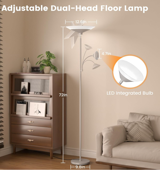 SIBRILLE Floor Lamp in Indoor Lighting & Fans in Mississauga / Peel Region - Image 3