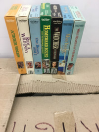 7 VHS CLASSIC DISNEY MOVIES