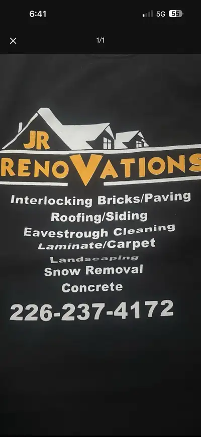 Give us a call Driveways Walkways Patios Fire pits Retaining walls Stairs Pillars River rock 3 years...
