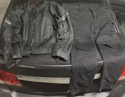 Selling Motorcycle Gear. Pants, Jacket, Boots, Gloves, Helmet “With Bluetooth” & Armor Backpack. Con...