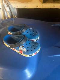 Mickey Mouse boys crocs sandals Size 10 