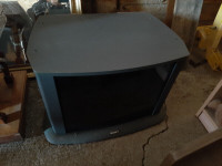 Black Sony TV stand