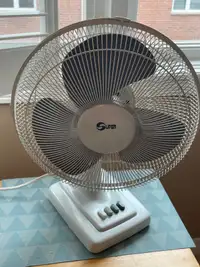 Oscillating Table Fan for summer