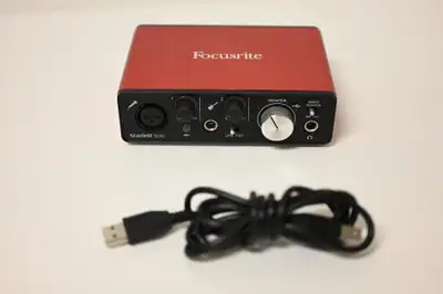 Audio Interface Focusrite Scarlett Solo 2nd Gen USB Audio Interface Used in good condition. Please s...