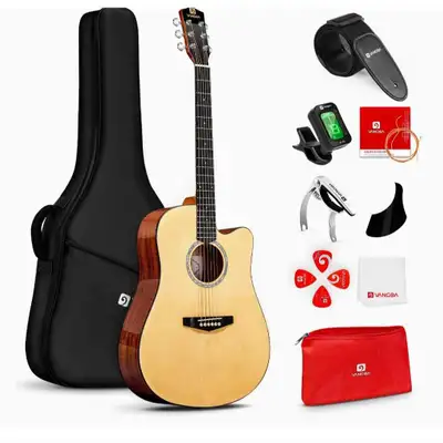 Vangoa Acoustic Guitar - Brand New/Sealed, View more