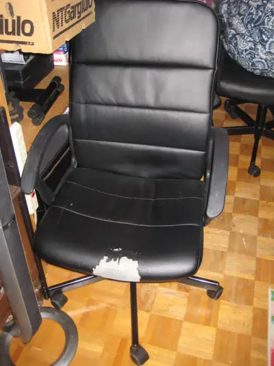FS: IKEA office chairs, a pair of dining room white chairs, View more