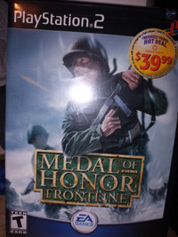 PLAY STATION 2  MEDAL OF HONOR