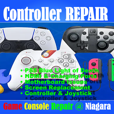 Game Console Repair – PS5 | Xbox | Nintendo Switch | HDMI Repair Serving St. Catharines & Niagara Re...