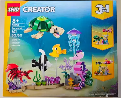 Lego Creator 3 in 1 Sea Animals 31158, View more