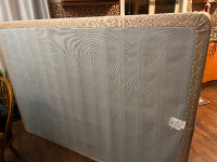 Double size mattress box and mattress