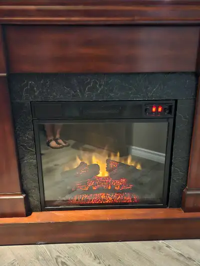 Electric Fireplace Insert with Mantel, View more