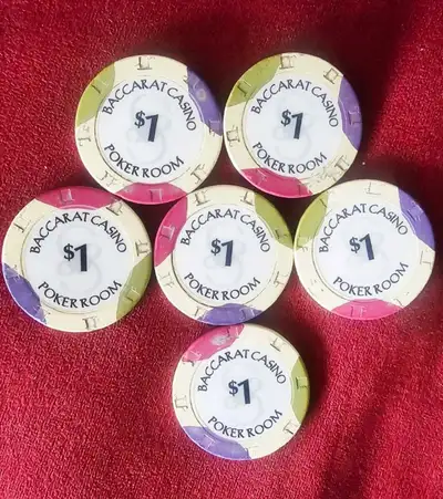 Baccarat Casino Poker Chips, View more