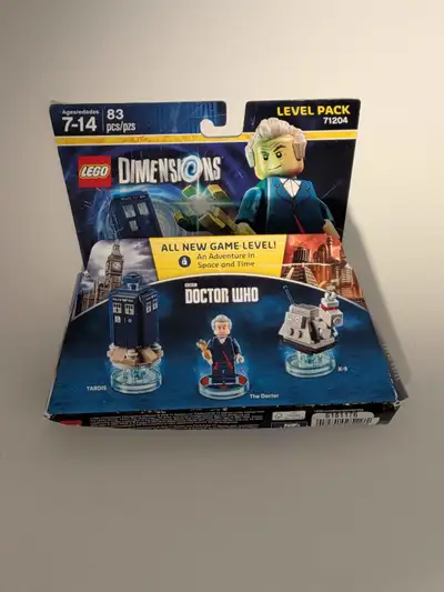 Lego Dimensions Doctor Who Level Pack 71204 (NEW) *NOTE: There box itself has some wear (see photos)...
