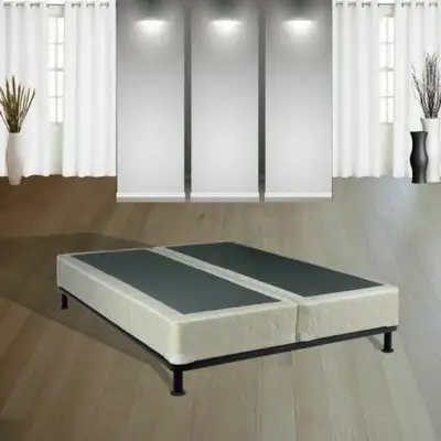 brand new Queen split box spring set is on super sale, View more