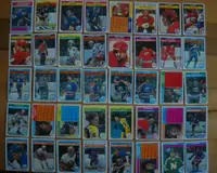 81 cartes de hockey de 1982