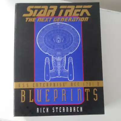 Star Trek TNG USS Enterprise NCC 1701-D Blueprints- Clean, View more
