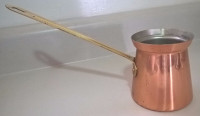 Vintage Tagus Copper Long Handle Dipper with Side Spout