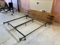 Queen Bed Frame and Headboard 