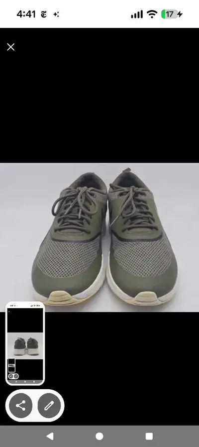 Women's Nike Air Max Thea Olive Green 7.5, View more