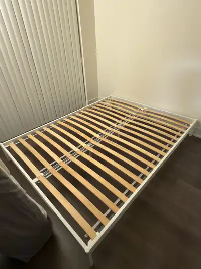 IKEA VEVELSTAD Queen Bed Frame, View more