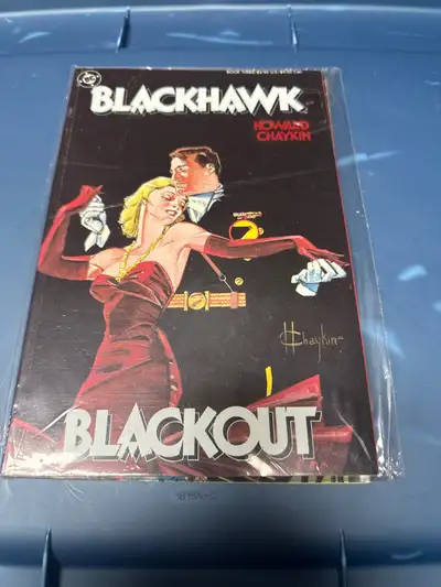 BLACKHAWK BLACKOUT #3 COMIC DC COMICS HOWARD CHAYKIN SUPERHEROES KG COMIC BOOK