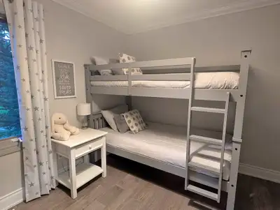 Twin Over Twin Bunk Bed | Solid Wooden Bunk Bed, View more