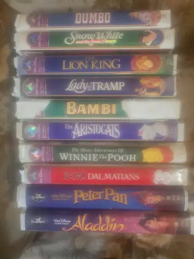 Disney Classic Vhs Movies, View more