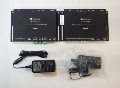 CRESTRON HD-MD-400-C-E &HD-RX-201-C-E HDMI 2Transmitter&Receiver, View more