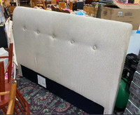 New - Queen Size Padded Headboard 