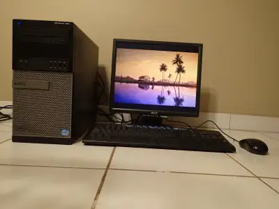 INTEL CORE i5 COMPUTER (320 GB, WIFI, MONITOR, KEYBOARD, MOUSE), View more