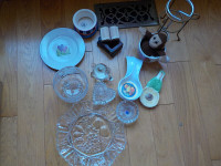 All this for $15: Glass serving dishes, plates, home decor