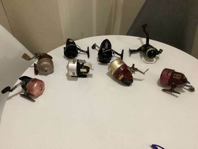 Lot of 8 vintage fishing reels $10 each or $40 for all, Fishing, Camping &  Outdoors, City of Toronto